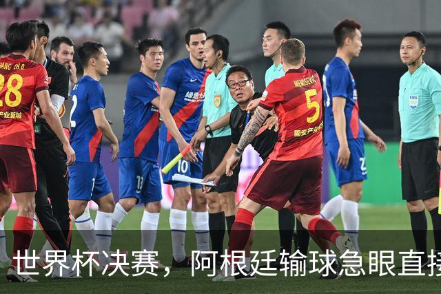世界杯决赛，阿根廷输球急眼直接现场打架？！中场秀还被疯狂吐槽，这都啥！